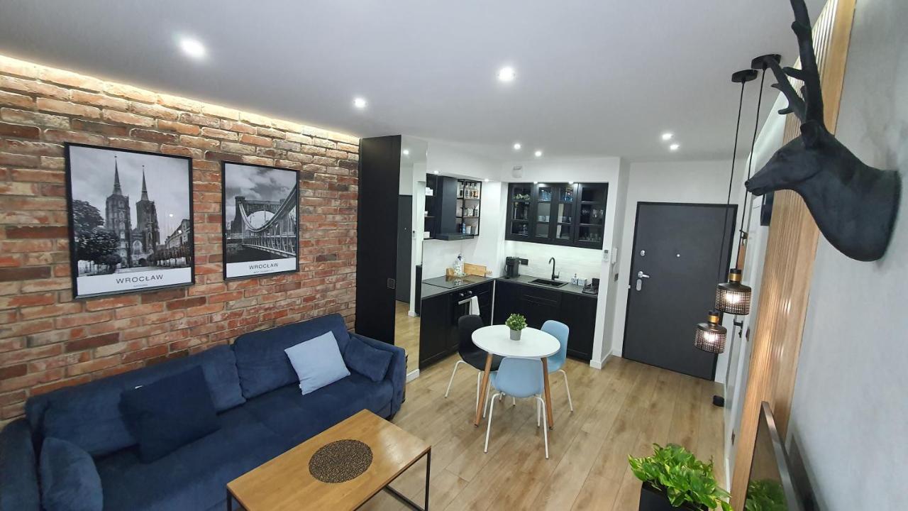 Apartament Midnight Blue Вроцлав Екстер'єр фото