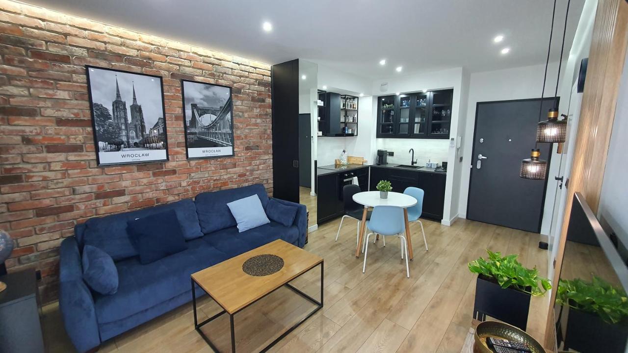 Apartament Midnight Blue Вроцлав Екстер'єр фото
