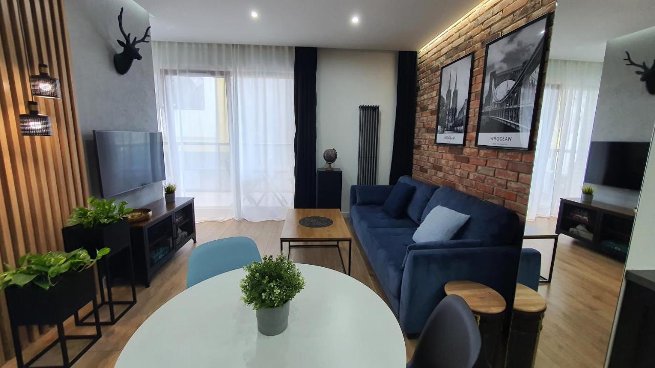 Apartament Midnight Blue Вроцлав Екстер'єр фото